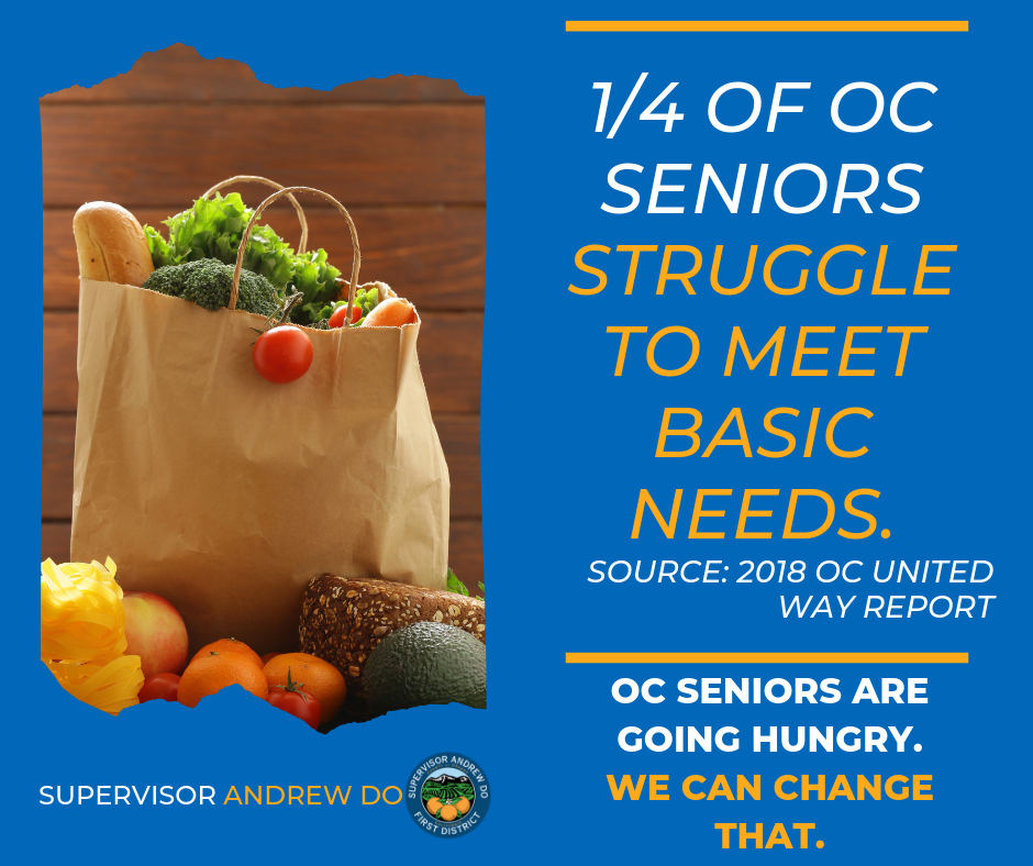 OC seniors are going hungry... We can fix that.