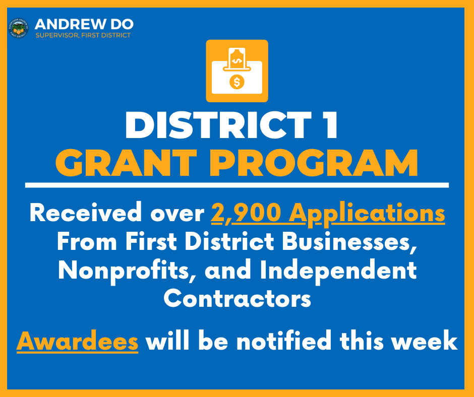 D1 Grant Program More than 2900 Applicants