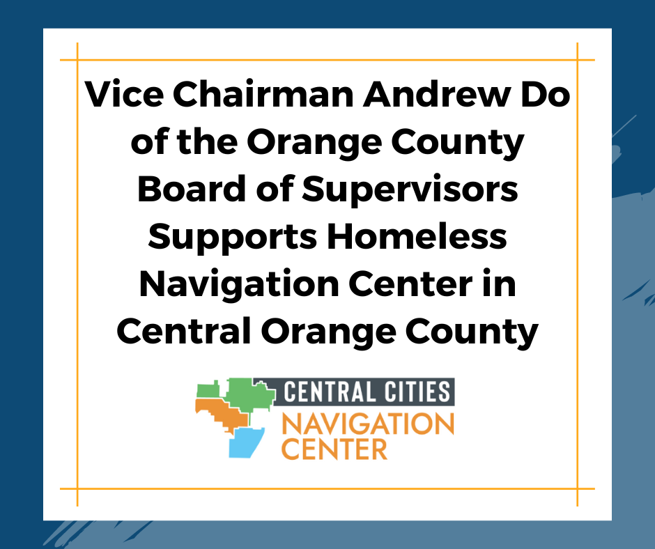 Supervisor Andrew Do Supports Navigation Center