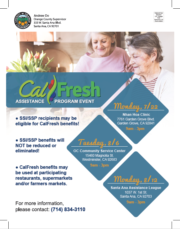 CalFresh Assistance Program Event